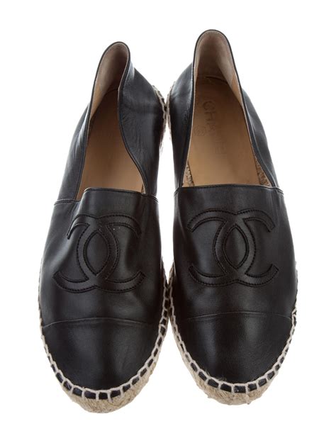 chanel flat espadrilles